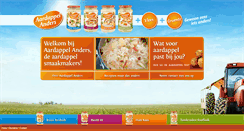 Desktop Screenshot of aardappelanders.nl